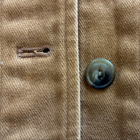 Jones New York Caramel Tan Brown Jacket with Corduroy Details - Picture 6 of 13